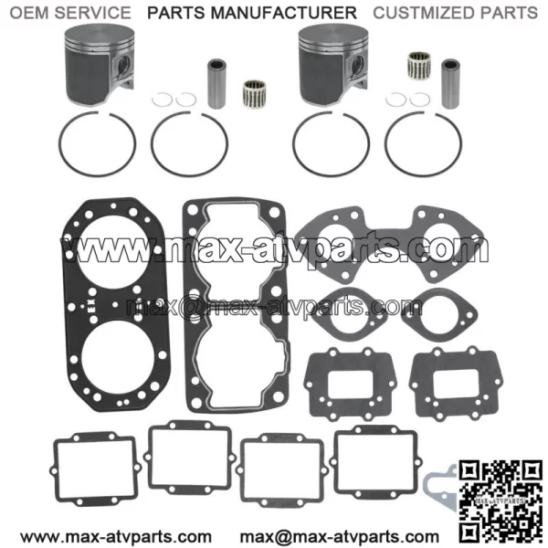Top End Repair Kit fits Kawasaki Many 1996-02 750 STD Bore 80mm