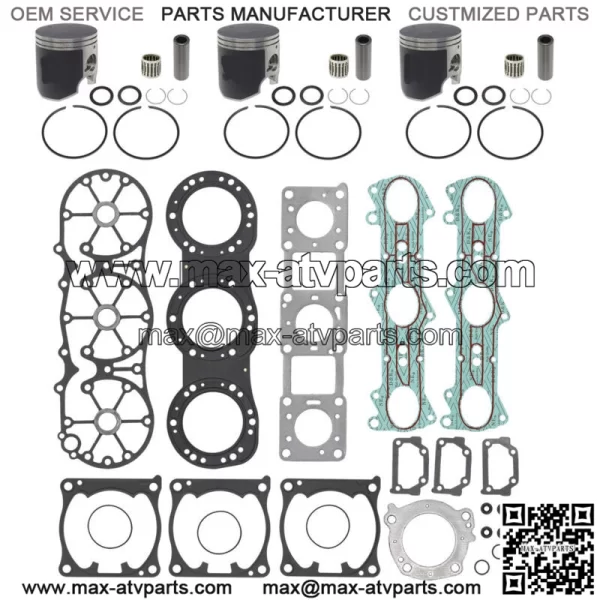 Top End Repair Kit for Yamaha 1999-2005 1200 Standard Bore 80mm