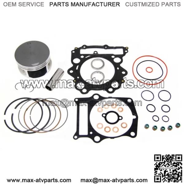 .020 Over Bore Piston, Gasket Kit for Yamaha Raptor 660 2001-2005 100.5mm