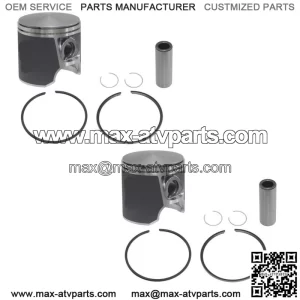 2  Standard Bore Piston Kits for Sea-Doo 650 Many 1993-1996 650 78mm