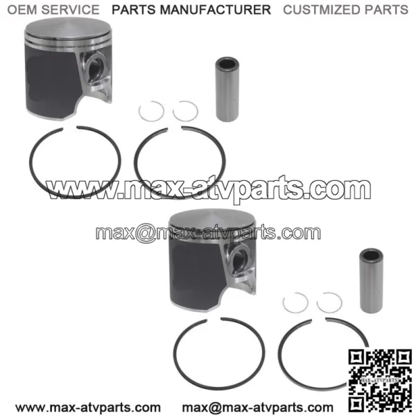2  Standard Bore Piston Kits for Sea-Doo 650 Many 1993-1996 650 78mm
