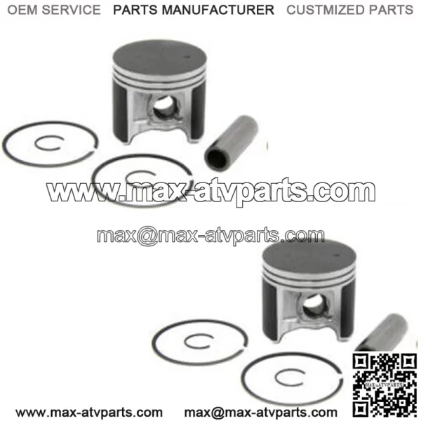 2 Piston Kits Arctic Cat ZR 600- 599cc ('00-02) 78.00MM