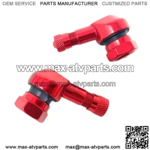 Valve Stems Red 11.3mm 90 Degree for Honda X-ADV