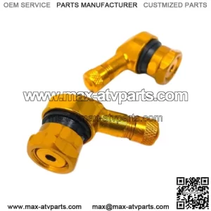Valve Stems Gold 11.3mm 90 Degree for Honda X-ADV