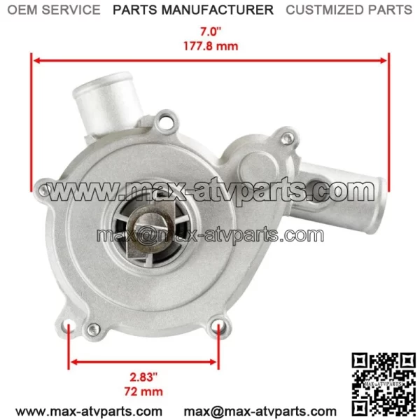 Water Pump Assembly fits Polaris Ranger XP 1000 2017-2021 Except Diesel 3023086 (For: Polaris) - Image 3