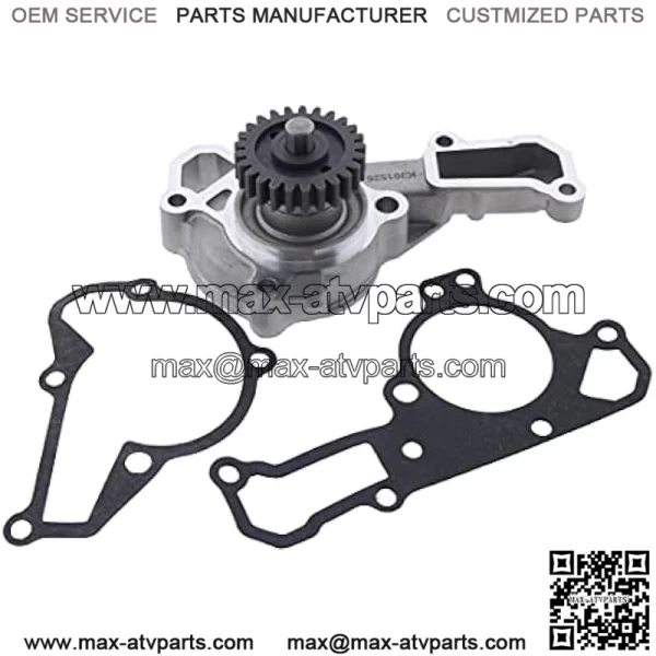 Water Pump AM134585 With Gaskets M139017 M139018 Compatible with John Deere 285 320 325 335 345 GX345 GX325 425 445 455 F725 F911 Gators 4X2 6X4 Gas Gator XUV 620i 625i 240 245 260 265 - Image 2