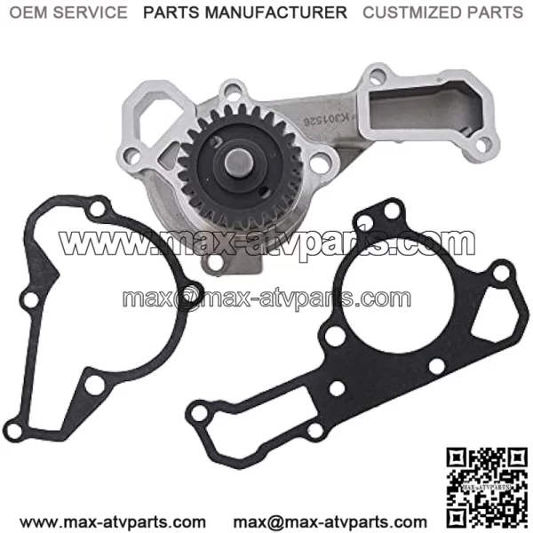 Water Pump AM134585 With Gaskets M139017 M139018 Compatible with John Deere 285 320 325 335 345 GX345 GX325 425 445 455 F725 F911 Gators 4X2 6X4 Gas Gator XUV 620i 625i 240 245 260 265 - Image 3