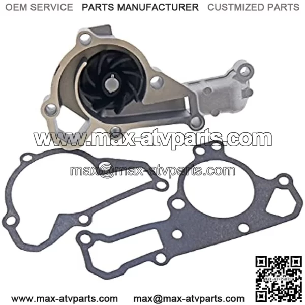 Water Pump AM134585 With Gaskets M139017 M139018 Compatible with John Deere 285 320 325 335 345 GX345 GX325 425 445 455 F725 F911 Gators 4X2 6X4 Gas Gator XUV 620i 625i 240 245 260 265 - Image 4