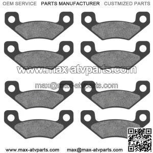 Front Rear Brake Pads for JOHN DEERE Gator TX 4PX HPX Trail 4x2 4x4 (2004-2011) (For: More than one vehicle)
