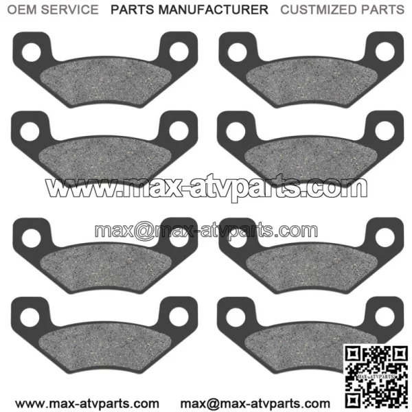 Front Rear Brake Pads for JOHN DEERE Gator TX 4PX HPX Trail 4x2 4x4 (2004-2011) (For: More than one vehicle)