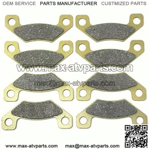 Front Rear Brake Pads Brakes for John Deere TX Gator Utility Turf...