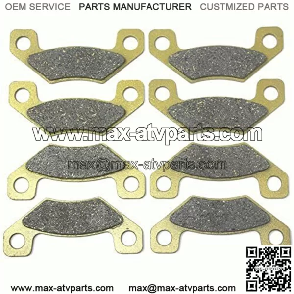 Front Rear Brake Pads Brakes for John Deere TX Gator Utility Turf...