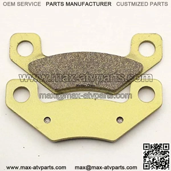 Front Rear Brake Pads Brakes for John Deere TX Gator Utility Turf 4PX Gator 9345 2004-2005 - HPX Gator 9446 2004-2008 - 4x2 4x4 Petrol Trail 2010-2011 - SN040000 2010 FA398FR MC0420 - Image 2