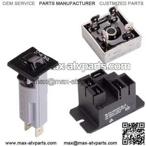 Golf Cart Battery Charger Repair Kit for Club Car 48V Powerdrive 1 & 2 Charger