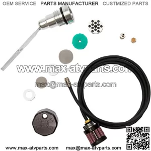 Feuling Vented Black Dip Stick Dipstick Oil Tank Harley 07-16 Touring Twin Cam (For: Harley-Davidson)