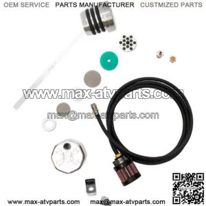 Feuling Oil Polished Cap Vented Oil Tank Dipstick Kit 1999-2005 Harley Dyna (For: Harley-Davidson)
