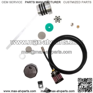 Feuling Oil Pump Black Cap Vented Oil Tank Dipstick Kit 1993-2006 Harley Touring (For: Harley-Davidson)