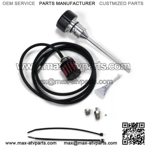 Feuling Black Vented Dip Stick Dipstick Oil Tank Harley 2018-2020 Softail M8 (For: Harley-Davidson)