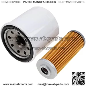 Filter Kit Fuel and Oil Filter M806418 MIU804763 M801101 for John Deere 1023E 1025R 1026R 2305 2320 755 855 HPX Diesel Gator X495 X744 X595 X740 X748 1435 355D 430 F935 F912 F925 GX355 1420