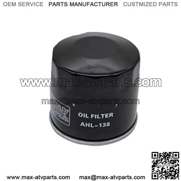 138 Oil Filter for Suzuki LTF500F Quadrunner 500 1998-2002,LTF400F KingQuad FSi 376 2013-2018,LTF400 LTF 400 EIGER 2x4 376 2005-2007,Sfv650 Sfv 650 645 2013-2015,Vx800 Vx 800 801 1990-1996