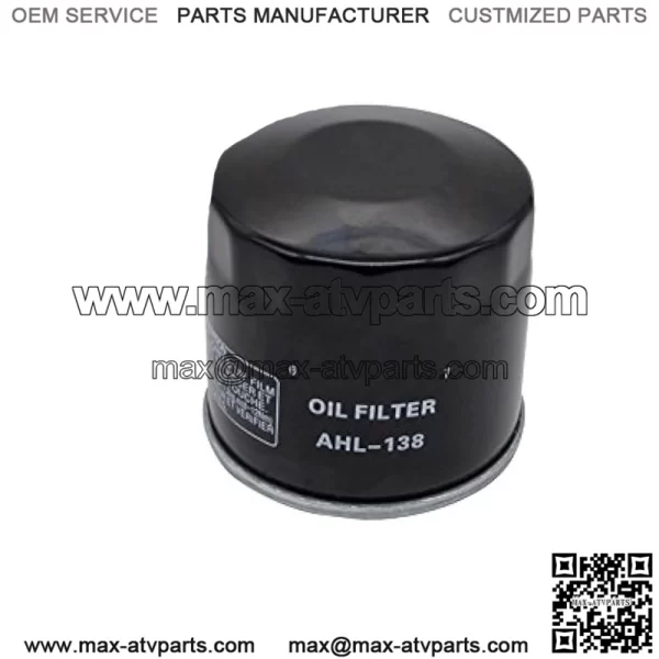 138 Oil Filter for Suzuki LTF500F LTF 500F LTF500 LTF 500 F Vinson 4X4 500 2002 2003 2004 2005 2006 2007/ LTF500F Quadrunner 500 1998 1999 2000 2001 2002 /LTA500 LTA 500 Quadmaster 500 2000 2001