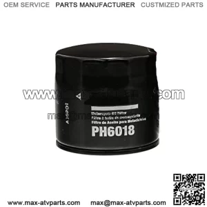 Extra Guard PH6018 Motorcycle Replacement Oil Filter, Fits Select Aprilia, Artic Cat, Kymco, and Suzuki Models