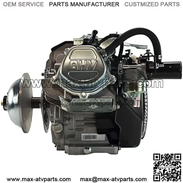 12 Net Power 420cc CRX Series Engine, Replaces Tapered Shaft 9.5hp FE290D Kawasaski on John Deere 1200A Bunker Rake - Image 2