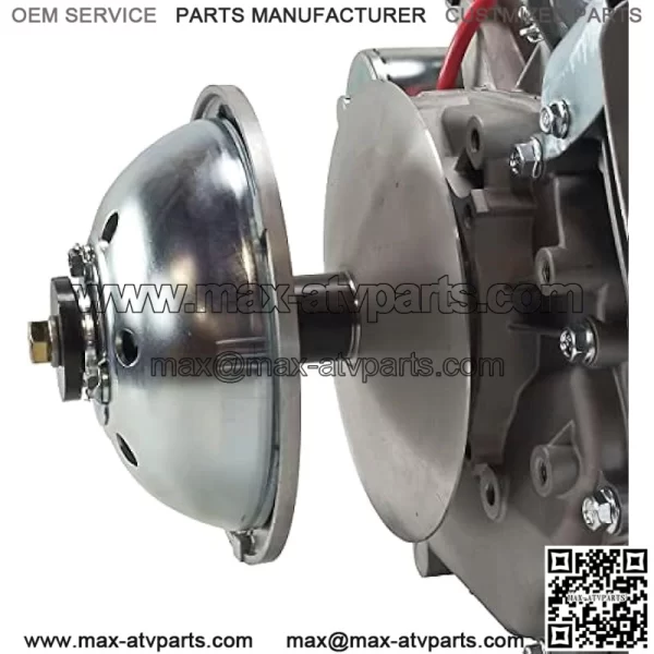 12 Net Power 420cc CRX Series Engine, Replaces Tapered Shaft 9.5hp FE290D Kawasaski on John Deere 1200A Bunker Rake - Image 5