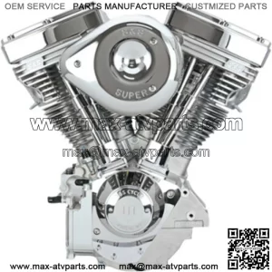 Cycle 111" V111 Natural Complete Assembled Evolution Evo Motor Engine Harley (For: Harley-Davidson)