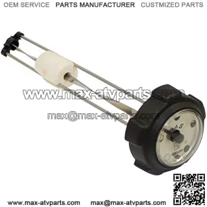 Fuel Cap 125-120 Compatible with/Replacement For Dixie Chopper 300 series tractors, Honda 300 series tractors, John Deere 300 series tractors (check length) AM143248, AM39206