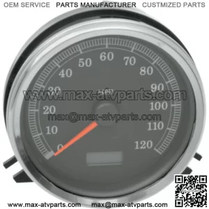 Black Electronic Analog MPH Speedometer Speedo Harley 96-03 Softail Road King (For: Harley-Davidson)