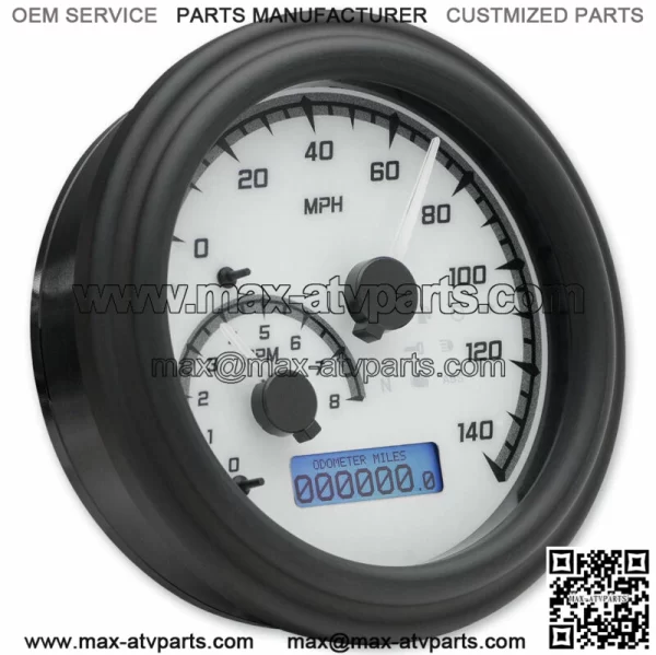 Dakota Digital MVX-2004 4.5" Speedometer Tachometer Gauge 04-13 FLHR FXST FXD (For: Harley-Davidson)