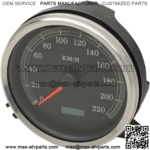 Black Face Electronic Analog KH Speedometer Speedo Harley 96-03 Softail RoadKing (For: Harley-Davidson)