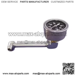 Custom Mounted Liquid Filled Oil Pressure Gauge Harley Ironhead Sportster Bobber (For: Harley-Davidson)