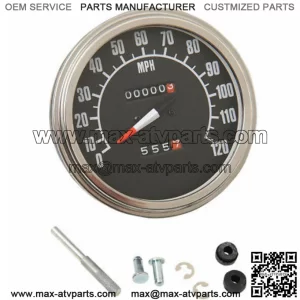 1:1 Ratio Speedometer Speedo Harley Shovelhead 1962-1980 FL & 1971-1972 FX (For: Harley-Davidson)