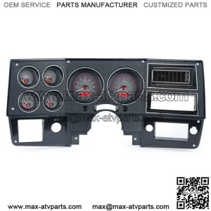 73-87 Chevy GMC Pickup Truck Analog Dash Gauges VHX-73C-PU-C-R