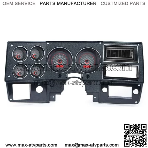 73-87 Chevy GMC Pickup Truck Analog Dash Gauges VHX-73C-PU-C-R