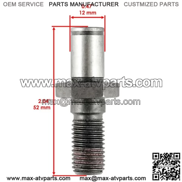 Starter Intermediate Shaft for Polaris RZR XP 900 2011-12 Flywheel Gear 3022304 (For: Polaris) - Image 2