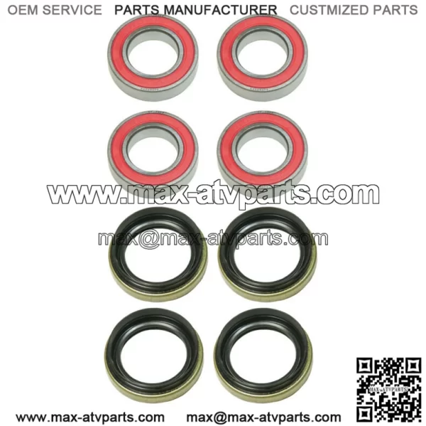 Both Front Wheel Bearings & Seals Kit for Yamaha Grizzly 600 4x4 1999 2000 2001