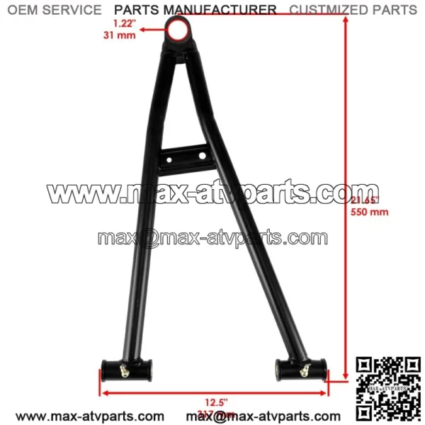 Front R Upper & Lower Control Arm For Polaris Ranger Crew XP 1000 CREW 2017  (For: Polaris) - Image 2