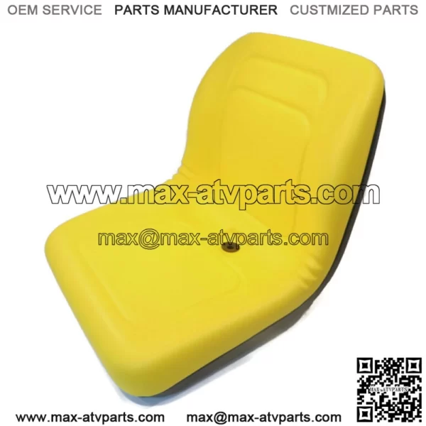 Yellow HIGH BACK Seat for John Deere Gator TX  TX 4x2  TX Turf  TX 4x2 Turf UTV