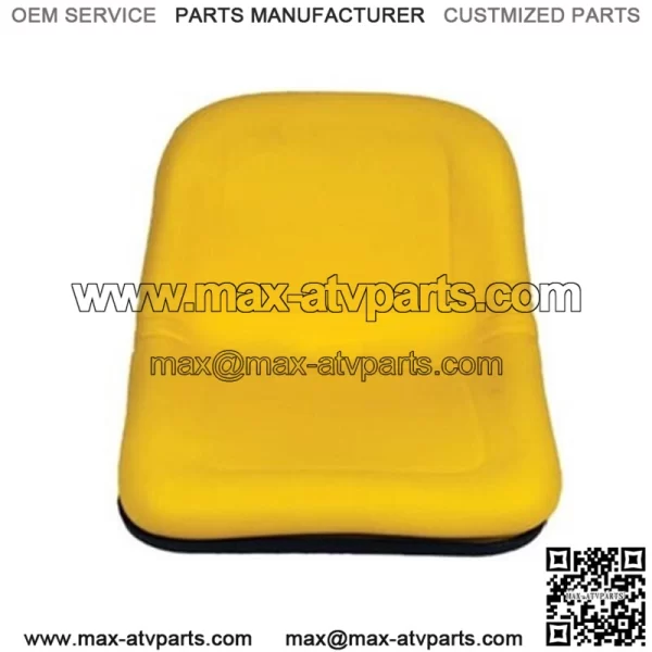 (4) Yellow High Back Seat fit Fits John Deere Fits Gator TX, Fits Gator XUV,