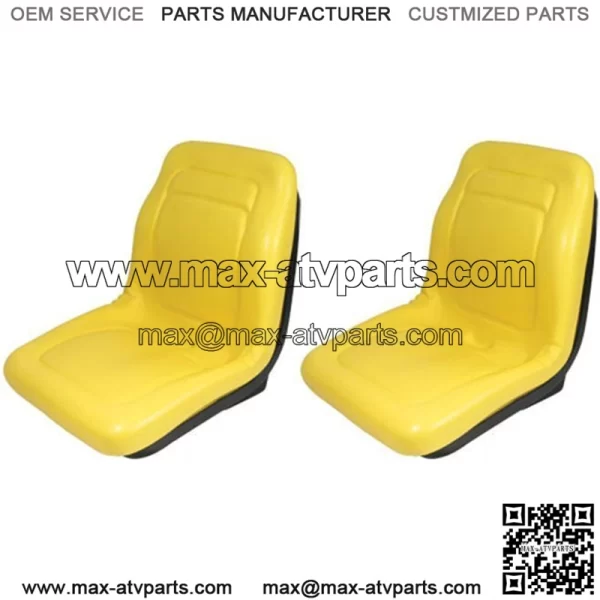 2 High Back Seats Fits John Deere Fits Gator TX TX 4x2 TX Turf TX 4x2 Turf UTV