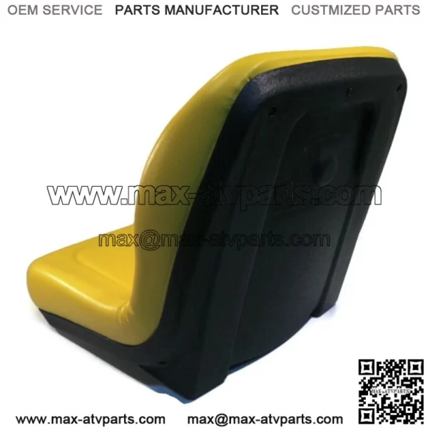 Yellow High Back Seat w/ Bracket for John Deere Gator TX Turf, Gator XUV 6003 - Image 4