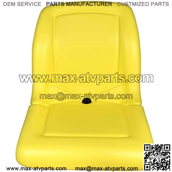 (2) TRAC SEATS Yellow Flip Up Seats for John Deere Gator CX (Below Serial Number 039,999) For PN: VGA10177 - Image 4