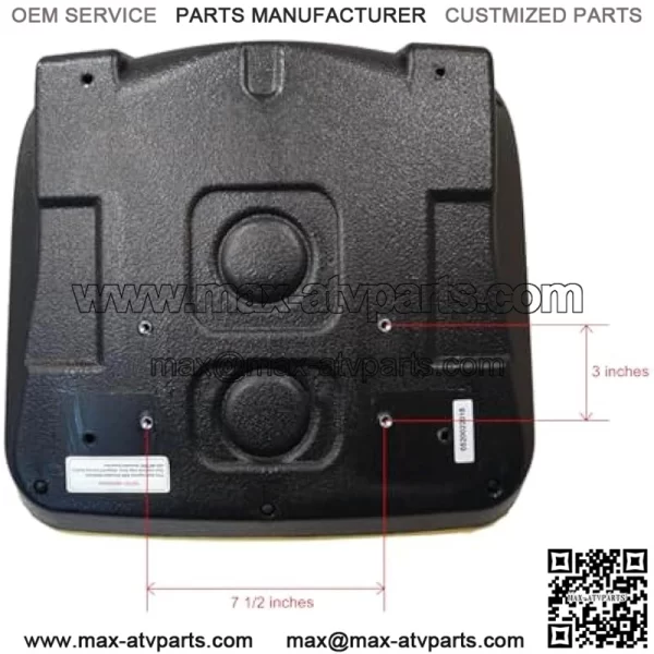 (2) HIGH Back Seats for John Deere Gator XUV 620i, 850D, 550, 550 S4 UTV Utility - Image 3