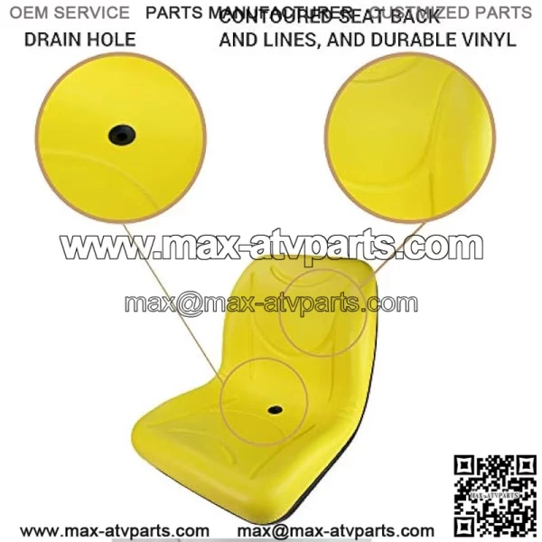 E-AM140211 DirectFit  Seat for John Deere Gators TX Gator (s/n 100001 >), TH Gator (s/n 100001 >), TE Gator (s/n 100001 >) - Image 2