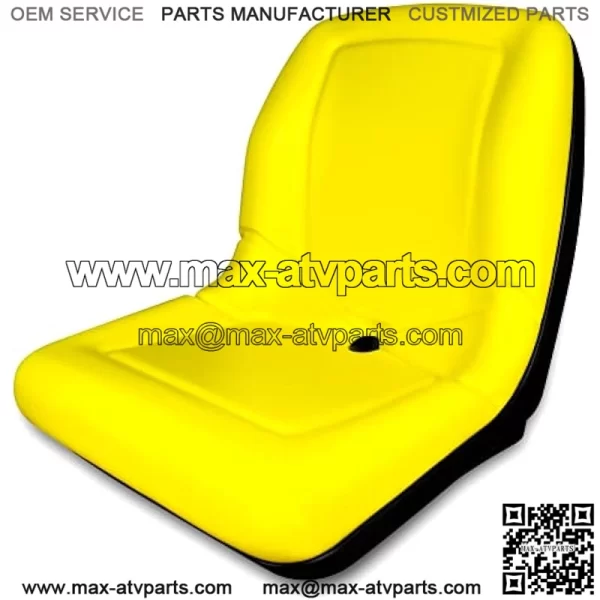 TRAC SEATS (2 Seats) Yellow Seat for John Deere Gator CS TS TX 4X2 AM133476 - High Back Seats - Image 3