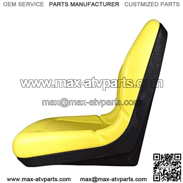 TRAC SEATS (2 Seats) Yellow Seat for John Deere Gator CS TS TX 4X2 AM133476 - High Back Seats - Image 4