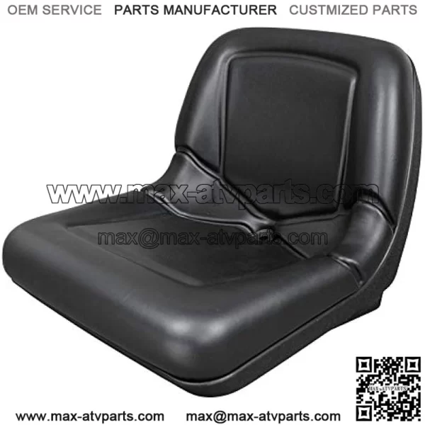 TRAC SEATS (2 Seats) Black Seat for John Deere Gator CS TS TX 4X2 AM133476 - Image 2